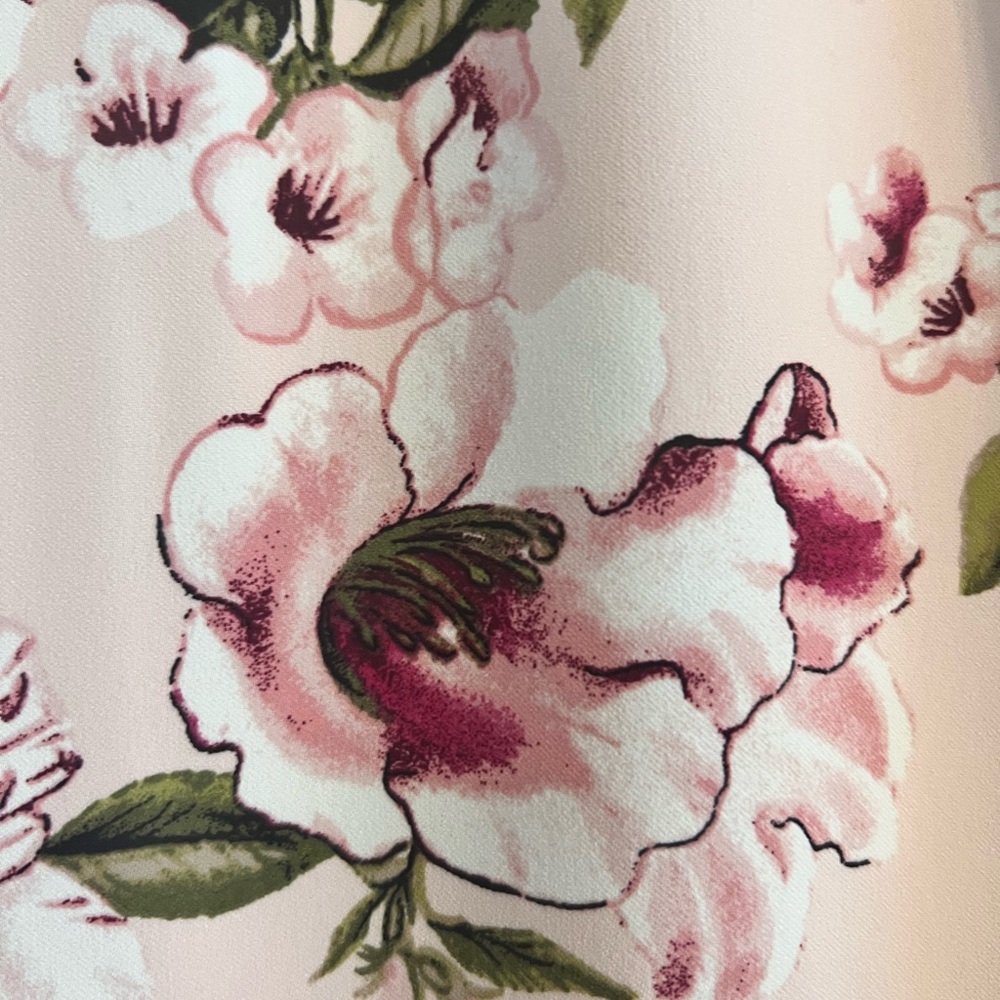 White House Black Market Pink Floral Dress, Size 4. NWT - Picture 5 of 10